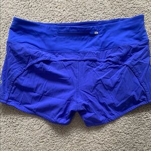 Lululemon Women's Blue Athletic Shorts